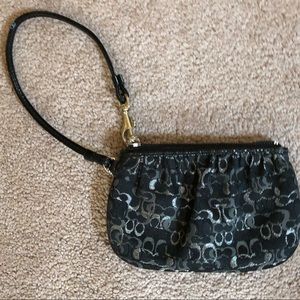 Coach wristlet bag